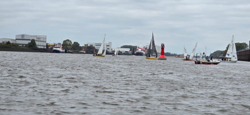 Segelregatta "Eisarsch 2025". Bild: A. de Vries.